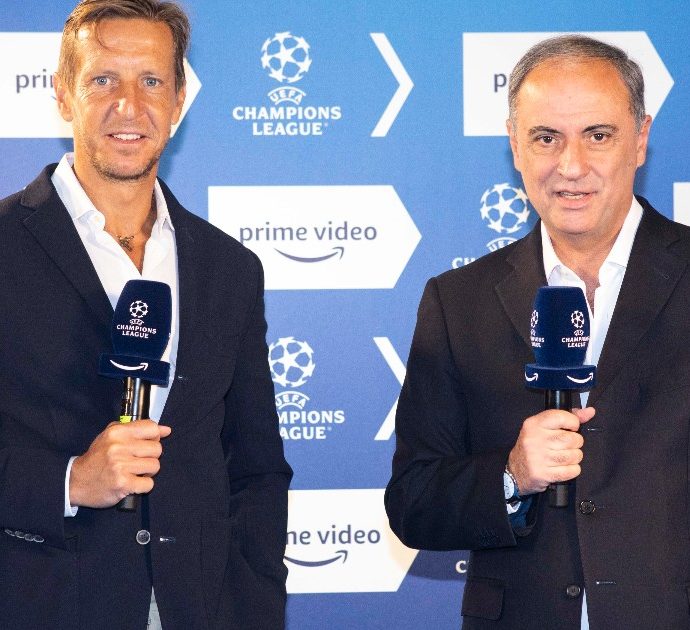 Champions League e Supercoppa Uefa ora su Amazon Prime Video con le telecronache di Sandro Piccinini e Massimo Ambrosini