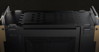 Copertina di Cougar Dust 2, mai più polvere all’interno del PC grazie a questo case Mini ITX