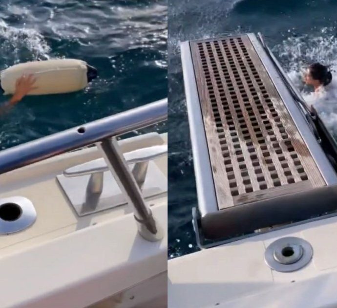 Elisa Isoardi, lo yacht ha un problema e lei si tuffa tra le onde per risolverlo: “Stava andando al largo…”