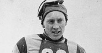 Copertina di La leggenda del Rosso Volante, storia di Eugenio Monti: vittorie e vero spirito olimpico dallo sci al bob