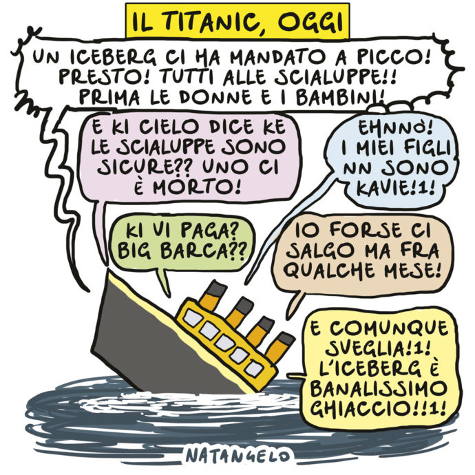 Il titanic, oggi