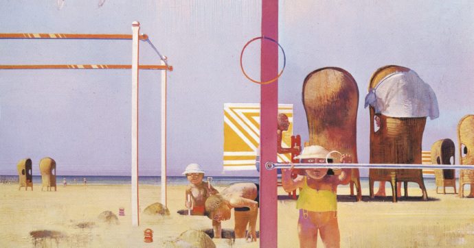 Copertina di “Niente di antico sotto il sole”: Ghirri, Hopper e l’arte in ferie