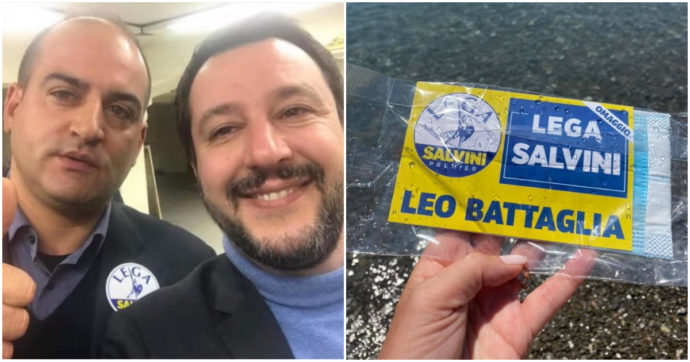 Buste di plastica con mascherine lanciate in mare dall’elicottero: l’ultima trovata di Leo Battaglia, eterno candidato leghista in Calabria