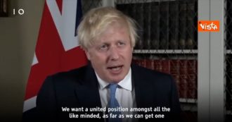 Afghanistan, l’appello di Boris Johnson: “Nessuno riconosca al livello bilaterale il governo dei talebani” – Video