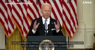 Copertina di Biden: “Non passerò questa guerra a un quinto presidente. Missione contro il terrorismo è stata un successo, quella di cambiare l’Afghanistan no”