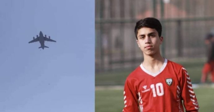 Afghanistan, storia di Zaki Anwari: 19 anni, promessa del calcio e brillante studente, è tra i “falling men” precipitati dai Boeing a Kabul
