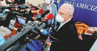 Copertina di Salerno non è giallorosa: per Conte intesa impossibile con il Pd nel regno di De Luca