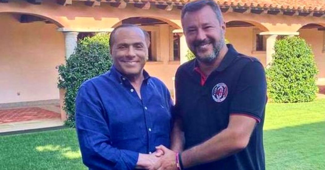 Berlusconi, al (non) matrimonio con Marta Fascina l’endorsement a Matteo Salvini: “E’ l’unico leader sincero”