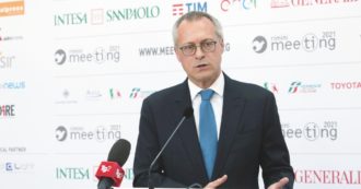 Copertina di Bonomi bombarda sindacati e Orlando: vuole mani libere