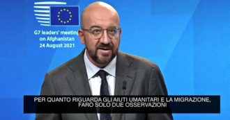 Copertina di Afghanistan, Michel: “Manterremo sotto controllo i flussi migratori e proteggeremo le frontiere dell’Europa”