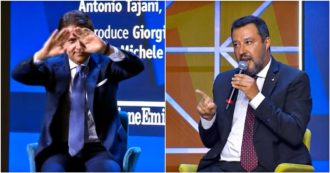 Copertina di Reddito di cittadinanza, Salvini parla come Renzi: “Disabitua alla fatica”. Conte replica: “È contro povertà, ma inclusione non è tra i vostri valori”