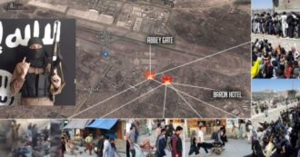 Copertina di Afghanistan, doppio attentato all’aeroporto di Kabul: “90 morti, almeno 150 feriti”. L’Isis rivendica e i Talebani condannano: “Raccapricciante”. Usa: “Ci aspettiamo altri attacchi”