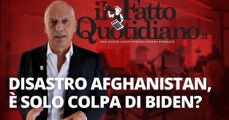 Copertina di Disastro Afghanistan, è solo colpa di Biden? Segui la diretta con Peter Gomez