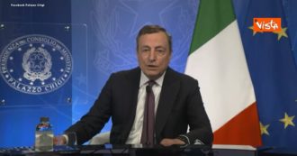 Copertina di Vaccini, Draghi: “In paesi a basso reddito solo l’1,4% ha ricevuto due dosi. Bisogna fare di più, altrimenti sarà difficile battere il virus”