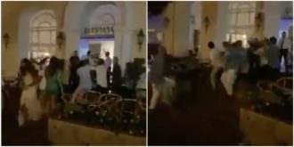 Copertina di Capri, rissa davanti all’hotel dei vip: volano sedie e cazzotti. Identificati 6 partecipanti, per loro denuncia e daspo urbano