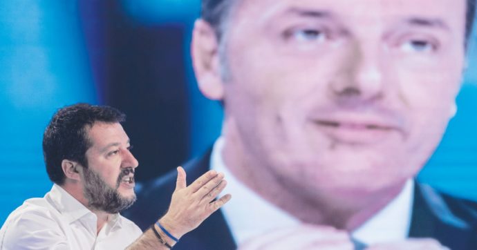 Copertina di Salvini ha lo stesso ghostwriter di Renzi: “Abolire il Rdc, disincentiva il sacrificio”