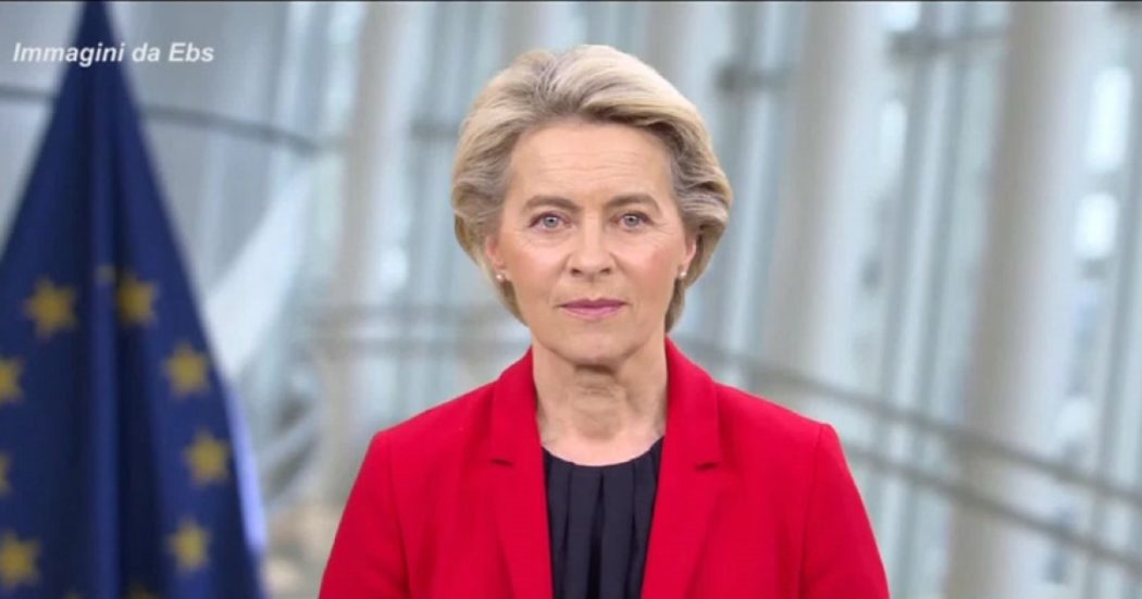 Vaccini, von der Leyen: “Raggiunto traguardo, il 70% degli adulti dell’Ue immunizzati con due dosi”