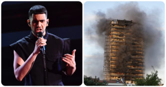 Copertina di Incendio a Milano, Mahmood: “Oggi capiremo cosa rimane dei nostri effetti personali. I miei vicini necessitano di aiuto”