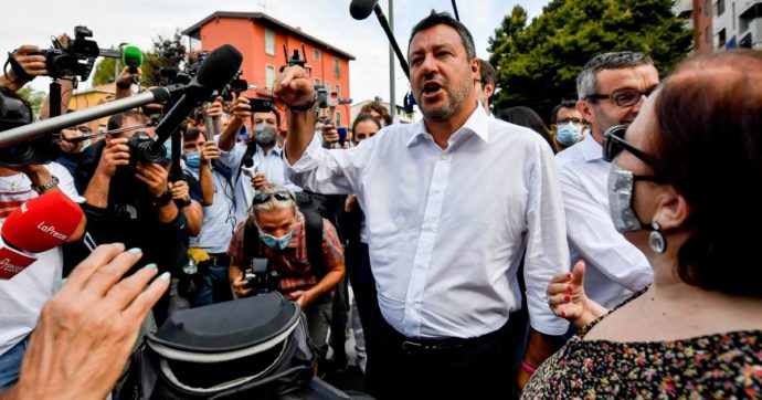 No sbarchi, no-vax e fascisti. Ecco il “moderato” Salvini