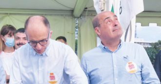 Copertina di Pd, Zingaretti avvisa Letta: “No al partito subalterno”