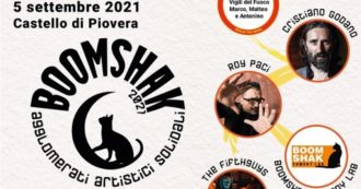 Roy Paci, Cristiano Godano dei Marlene Kuntz e Maurizio Lastrico all’evento benefico “Boomshak” a favore dei malati di distrofia muscolare 