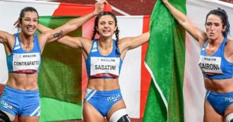 Copertina di Paralimpiadi 2021, tripletta storica nei 100 metri per l’Italia: oro per Ambra Sabatini. Jacobs: “Grazie per avermi fatto emozionare”