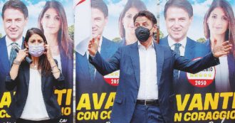 Copertina di Raggi. Conte con Virginia a “casa” dei clan: “Prima di noi era Mafia Capitale”