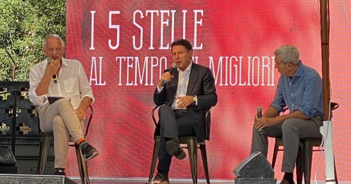 Conte at the Festa del Fatto: “M5s radical in its principles and moderate in its tone. For Meloni, citizenship income is ‘methadone’? Vulgar phrase”