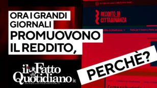 Copertina di Ora i grandi giornali promuovono il reddito, perché? Segui la diretta con Peter Gomez