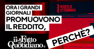 Copertina di Ora i grandi giornali promuovono il reddito, perché? Segui la diretta con Peter Gomez