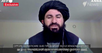 Copertina di Afghanistan, l’annuncio dell’esponente dei talebani: “Alle donne non serve lo sport. Niente cricket, sarebbero troppo visibili” – Video