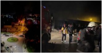 Copertina di Incendio in un ospedale Covid in Macedonia del Nord: almeno 10 morti. Le fiamme e i primi soccorsi: le immagini