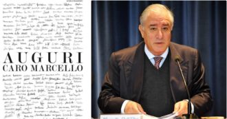 Marcello Dell’Utri compie 80 anni, gli amici si ricordano di lui: sul Corriere della Sera un’intera pagina di auguri (a pagamento)