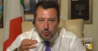 Copertina di Salvini a La7: “Le varianti nascono come reazione ai vaccini”. Smentita degli esperti, da Galli a Bassetti: “Frasi profondamente sbagliate”