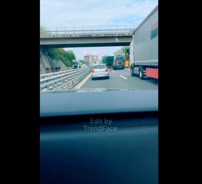 Flavio Briatore bloccato sull’A10 sbotta: “Chi amministra le autostrade fa schifo”. La società gli risponde: “Ammodernamento su tutta la rete”