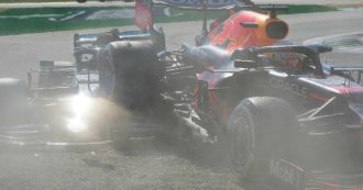 Copertina di F1, clamoroso incidente a Monza: Hamilton e Verstappen fuori gara (con polemiche). Trionfa la McLaren: primo Ricciardo, secondo Norris