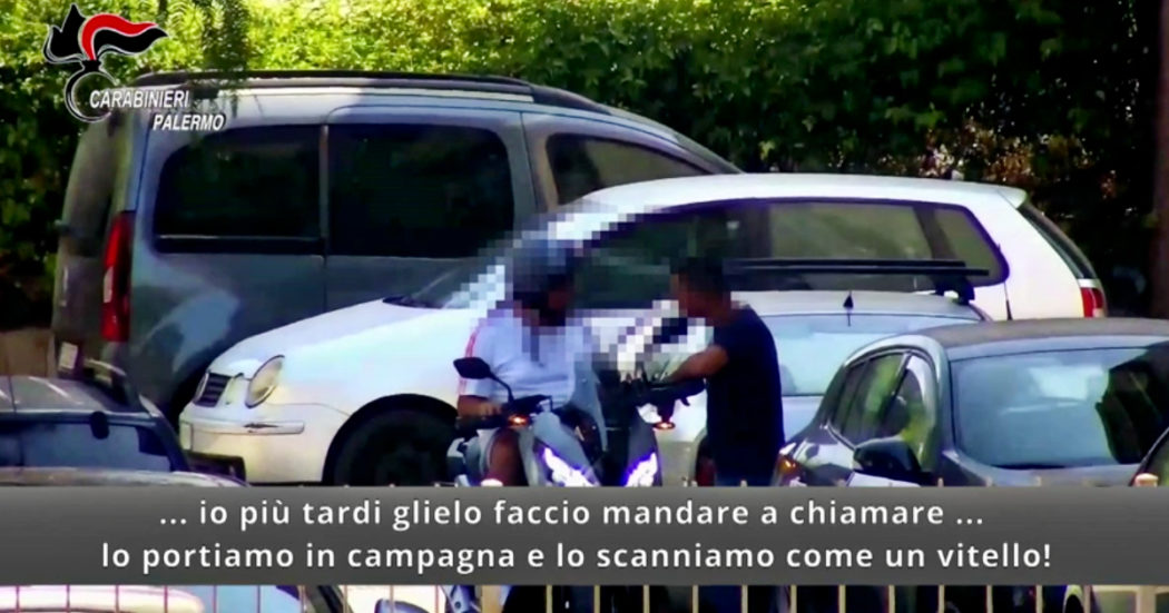 Mafia a Bagheria, le intercettazioni: “Lo portiamo in campagna e lo scanniamo come un vitello” – Video