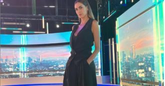 Copertina di Melissa Satta dopo il debutto a Sky Calcio Club:  “Grazie per la pazienza e l’aiuto: sono un po’ come la Juve, ancora in rodaggio”