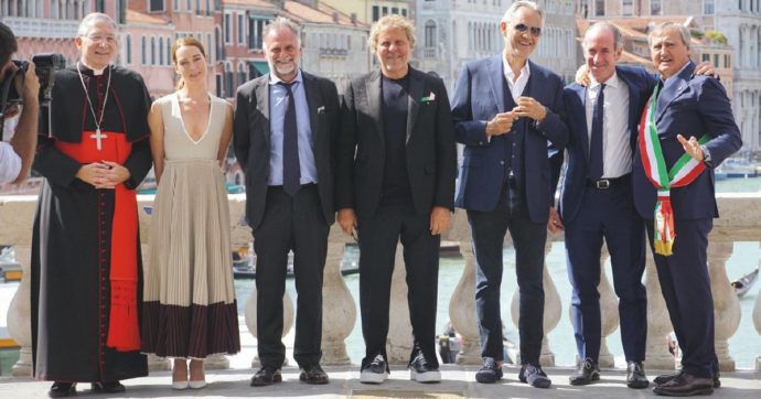 Copertina di La patacca di Rialto: si scrive mecenati, si legge padroni