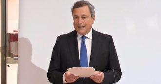 Copertina di Next Generation Eu, Draghi: “Risorse vanno spese in modo onesto ed efficiente, lo dobbiamo alle nuove generazioni”