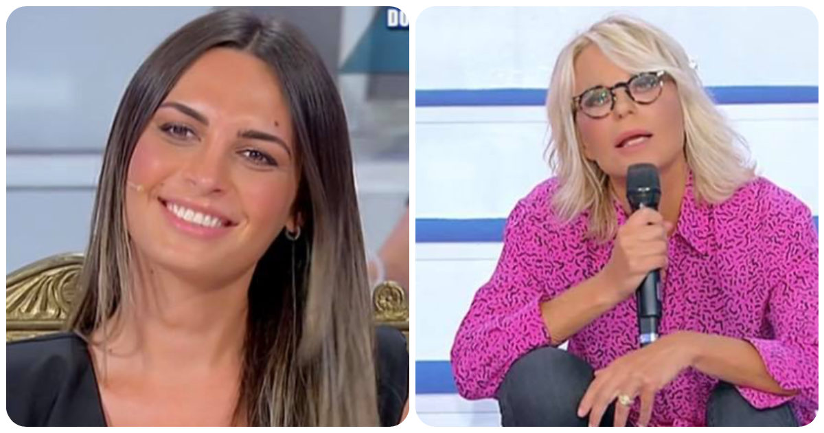 Uomini e Donne, Maria De Filippi presenta la tronista Andrea Nicole e racconta: “La prima volta ti guardavo come una imbecille”