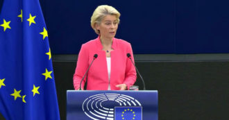 Copertina di Ue, il discorso della presidente della Commissione von der Leyen sullo stato dell’Unione: la diretta