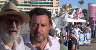 Lega, al gazebo le voci dei sostenitori su green pass e a favore del nucleare. Salvini insiste col reddito di cittadinanza: “Lo toglierei”