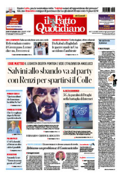 Salvini allo sbando va al party con Renzi per spartirsi il Colle
