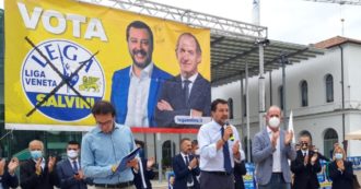 Copertina di Veneto, Salvini con Zaia scansa il fuoco amico sul Green pass: “Evitato l’obbligo vaccinale”. E rilancia l’abolizione del reddito di cittadinanza
