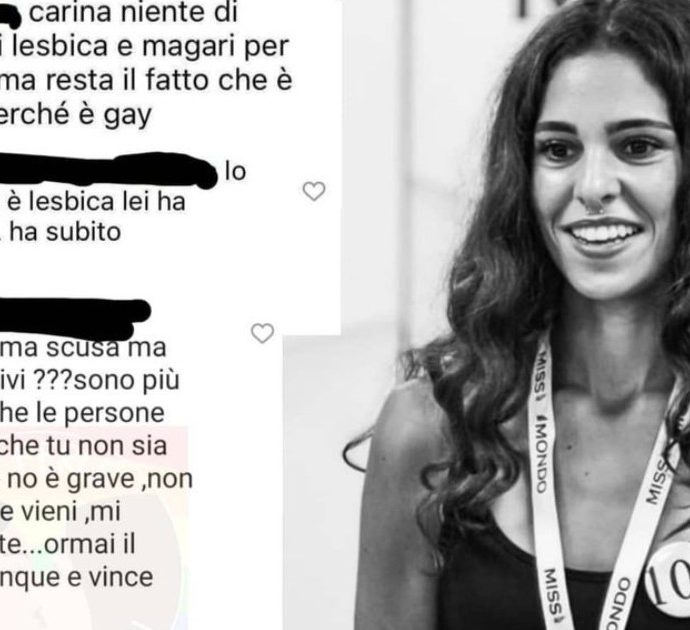 Erika Mattina, la finalista di Miss Mondo Italia denuncia: “Mi hanno detto che ho passato le selezioni solo perché lesbica, siete di una tristezza incredibile”