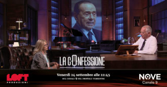 Copertina di Rita Dalla Chiesa a La Confessione (Nove) di Peter Gomez: “Berlusconi coinvolto in stragi di mafia? Non ci ho mai voluto credere, mi farebbe troppo male”