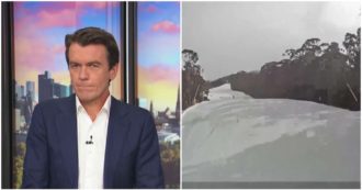 Copertina di Terremoto di magnitudo 5,8 in Australia: la scossa ripresa in diretta tv e dalle telecamere delle piste da sci di Mount Baller – Video