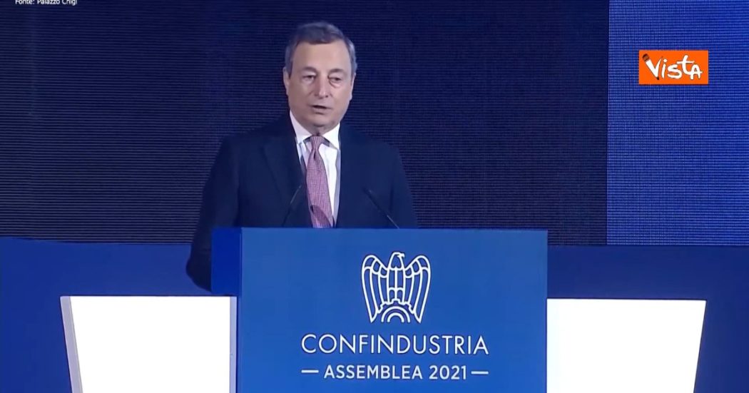 Draghi: “Con la curva del contagio sotto controllo, potremo allentare le restrizioni anche nei luoghi di cultura”