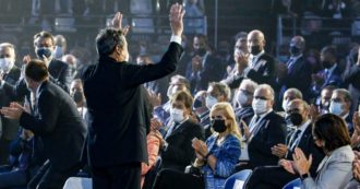 Copertina di Tra il Nobel Giorgio Parisi e Carlo Bonomi, da che parte sta Mario Draghi?